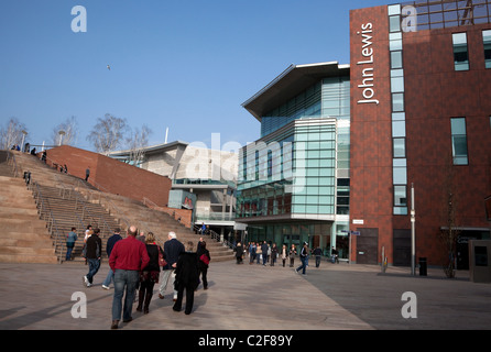 Liverpool One shopping centre, Inghilterra Foto Stock