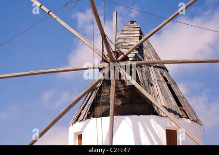 Il mulino a vento di Quintin San Pedro Del Pinatar Parco Nazionale Foto Stock