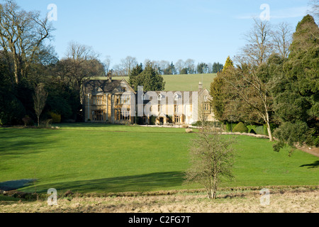 Il Lords of The Manor Hotel in Upper Slaughter, il Costwolds, Gloucestershire, England, Regno Unito Foto Stock