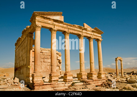 Romano Tempio Funery 2 Cent Palmyra Siria Syrian Foto Stock