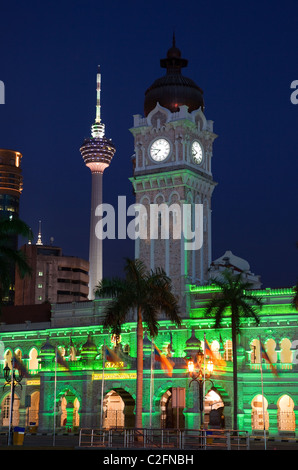 Palazzo Sultano Abdul Samad, Kuala Lumpur Foto Stock