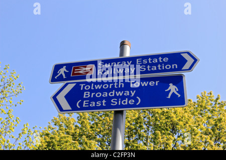 Tolworth, Surbiton, England, Regno Unito Foto Stock