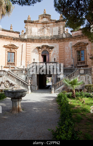 Villa Palagonia (1715) Bagheria vicino a Palermo, Sicilia, Italia Foto Stock