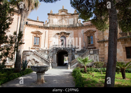 Villa Palagonia (1715) Bagheria vicino a Palermo, Sicilia, Italia Foto Stock