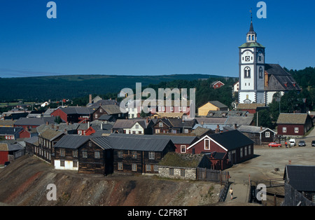 Roros il Trondelag Sor Norvegia Foto Stock