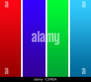 Un abstract di sfondo colorato piccioli verticale. Foto Stock