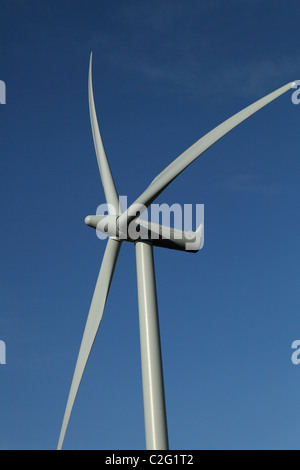 Siemens turbine eoliche a Whitelee wind farm, vicino a Glasgow. Foto Stock