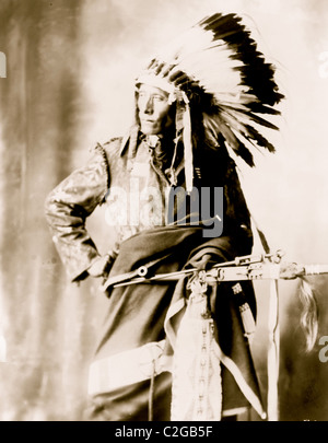 Testa di uccello, Sioux Foto Stock