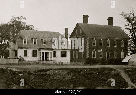 Yorktown, Va. Thomas Nelson House Foto Stock