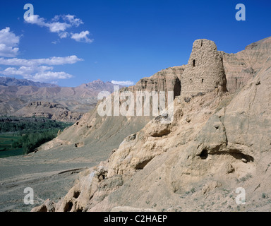 Bamiyan Hindu Kush e Afghanistan Foto Stock