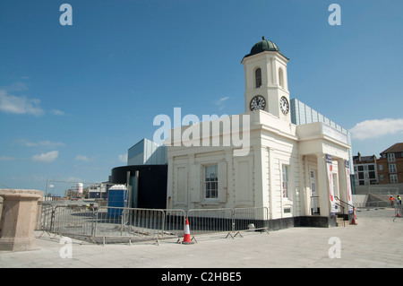 Turner galleria d'arte contemporanea Margate thanet, terminando la costruzione pronto per l'apertura nel mese di aprile 2011 Foto Stock