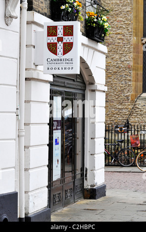 Cambridge University Press bookshop in Cambridge, Inghilterra Foto Stock