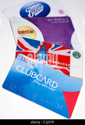 Regno Unito shopper's retail & Loyalty carte Premio, Londra Foto Stock