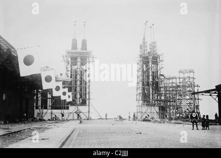 Arco essendo costruito a Yokohama Foto Stock