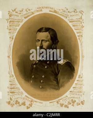 Il tenente generale Ulysses S. Grant Foto Stock