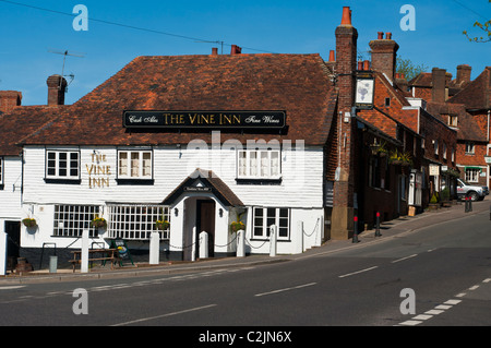 Il Vitigno Inn Goudhurst Kent England Foto Stock