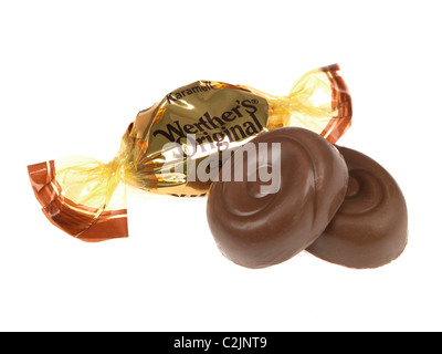 Werther's cioccolatino originale Foto Stock