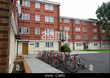 Brooke Hall la residenza degli studenti, Camberwell, London, England, Regno Unito Foto Stock