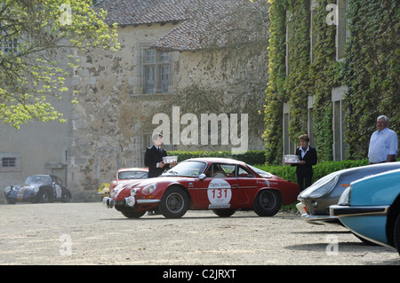 Foto di stock di un 1972 Alpine Renault A 110 1600 nel tour auto optic 2000 nel 2011. Foto Stock