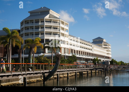 L'hotel Shangri-La a Marlina Marina. Cairns, Queensland, Australia Foto Stock