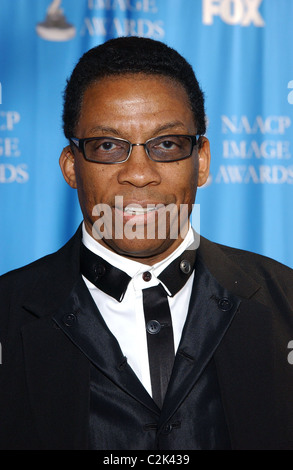 Herbie Hancock la 39th NAACP Image Awards tenutosi presso lo Shrine Auditorium - sala stampa di Los Angeles, California - 14.02.08 Foto Stock