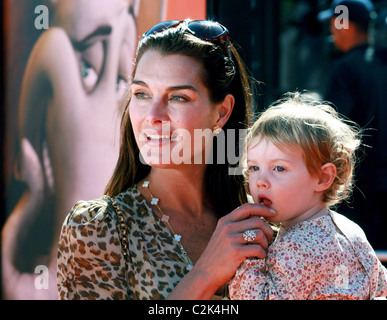 Brooke Shields e sua figlia Grier Hammond Henchy Dott. Seuss Horton Hears che! Premiere - Red Carpet di Los Angeles, Foto Stock