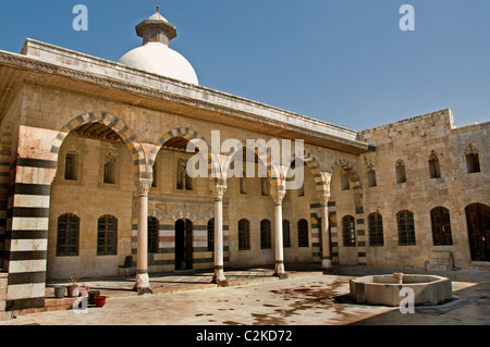 Azem palazzo residenziale Ottomano Hama Siria Syrian Foto Stock