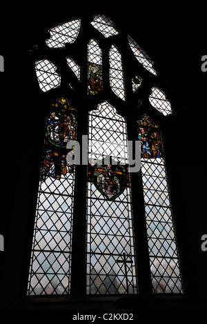 Cartmel Priory Chiesa, Cumbria, Regno Unito Foto Stock