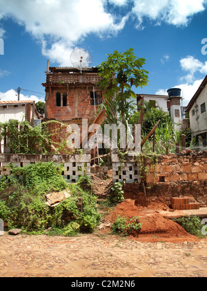 Casa in costruzione in Lençóis, Bahia, Brasile Foto Stock