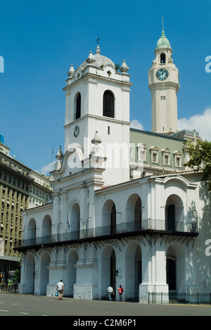 Cabildo, Plaza de Mayo, Buenos Aires, Argentina Foto Stock