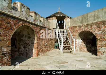 Fort Charles, Port Royal, Giamaica Foto Stock