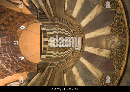 Sultan Moschea Hassan, il Cairo Foto Stock