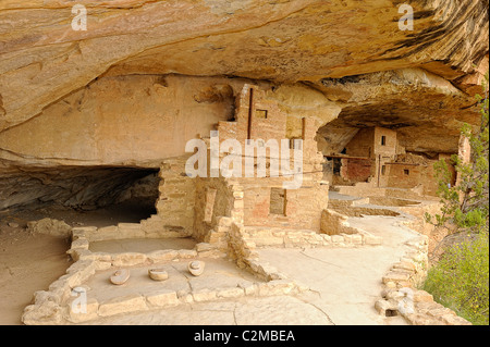 Le abitazioni in balcone House, cliff dimora nel Parco Nazionale di Mesa Verde Foto Stock