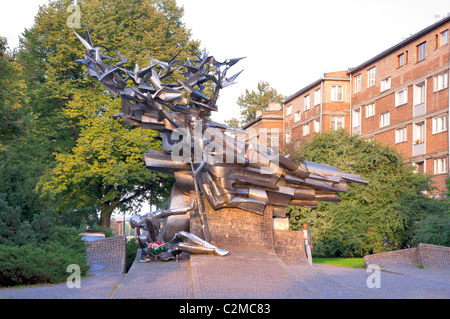 Monumento ai difensori della Posta Polacca Foto Stock