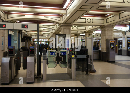 La stazione della metropolitana di Baker Street, Londra Foto Stock