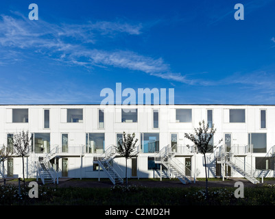 Alloggiamento Trekroner Sviluppo, Roskilde. Foto Stock