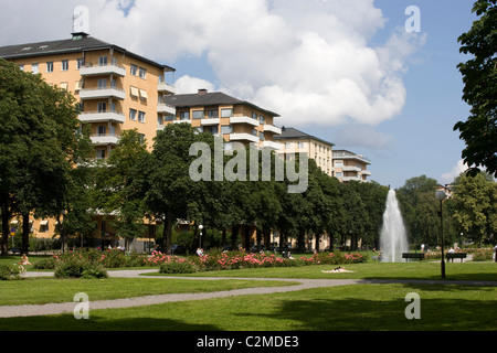 Alloggiamento funzionalista, Tessinparken, Gardet, Stoccolma. Foto Stock