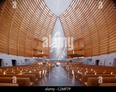 Cattedrale di Cristo alla luce di Oakland, in California. Foto Stock