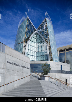 Cattedrale di Cristo alla luce di Oakland, in California. Foto Stock