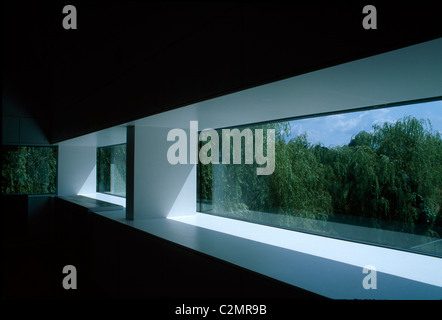 River & Rowing Museum, Henley on Thames. Galleria finestra. Foto Stock