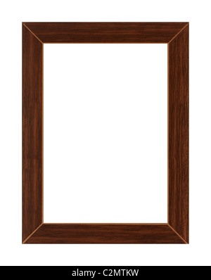 Immagine in legno telaio - frame ad alta risoluzione Foto Stock