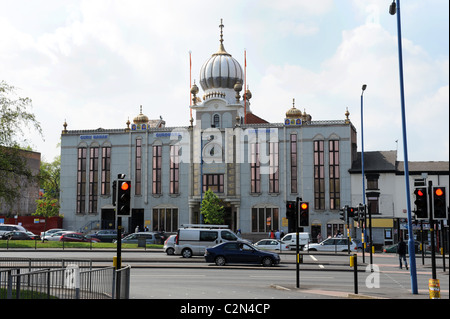 Il Guru Nanak Gurdwara tempio sikh in Smethwick vicino a Birmingham REGNO UNITO. Foto Stock