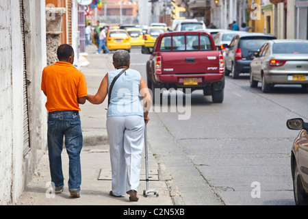 Getsamani, città vecchia, Cartagena, Colombia Foto Stock