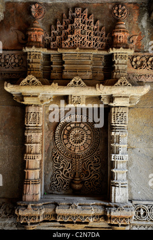 Stepwell ( Adalaj vav) in Gujarath, India Foto Stock