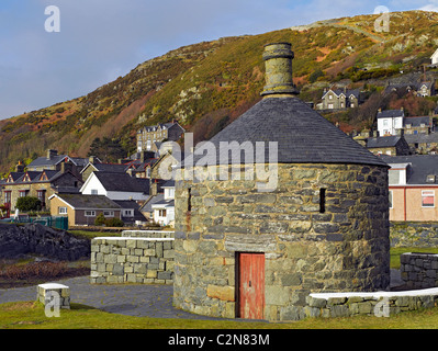 Casa rotonda prigione Barmouth Gwynedd mid Wales UK Regno Unito GB Gran Bretagna Foto Stock