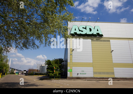 Asda centro distribuzione Dartford Kent England Regno Unito Foto Stock