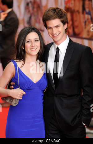 Andrew Garfield e Shannon Marie Woodward British Academy Televisione (premi BAFTA) al London Palladium - Gli arrivi di Londra, Foto Stock