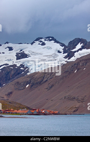 Vecchia Stazione Baleniera di Stromness, Georgia del Sud Foto Stock