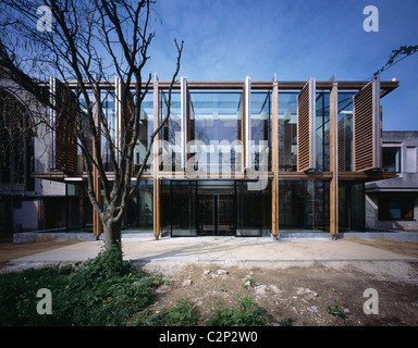 Senior sala comune, St John's College di Oxford. Esterno Foto Stock