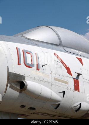 Grumman F-14A Tomcat degli aerei da caccia al Palm Springs Air Museum, California, Stati Uniti d'America. Foto Stock